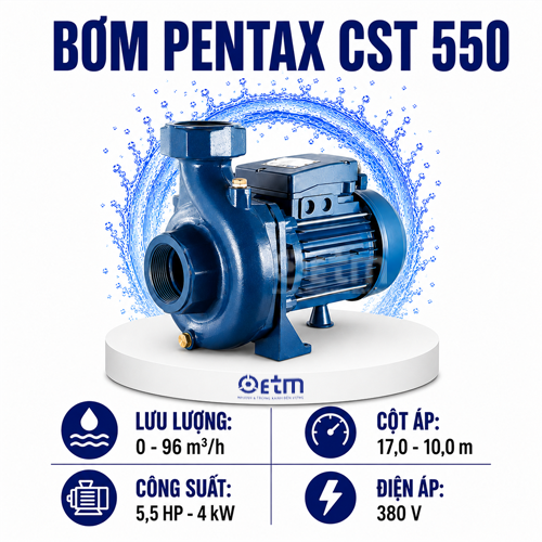 Bơm Pentax CST 550